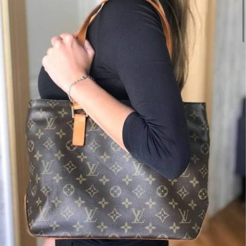 💎✨BEAUTIFUL✨💎 Authentic Louis Vuitton Monogram Cabas Piano Brown Tote Bag